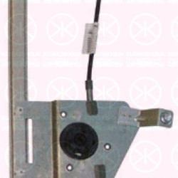 Window Regulator, without electric motor, Electric, Right Rear, 9224 C5 (DS), 9224 C5 (CITROEN), 9224C1 (DS), 9224C1 (CITROEN), 9224C5 (DS), 9224C5 (CITROEN)