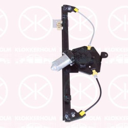 Window Regulator, with electric motor, with comfort function, Electric, Left Rear, 9223 C1 (DS), 9223 C1 (CITROEN), 9223A7 (DS), 9223A7 (CITROEN)