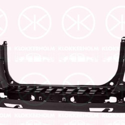 Bumper, Trim Level: VAN, Rear, w/primer, 7410 AR (DS), 7410 AR (CITROEN)