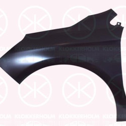 Wing, Steel, Left Front, without hole for direction indicator, 7840 AS (DS), 7840 AS (CITROEN)