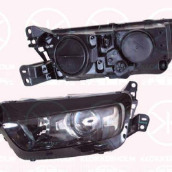 Headlight, Left, Illuminance [lx]: 20, Xenon, with cornering light, with motor for headlamp levelling, AL, 9675975180 (DS), 9675975180 (CITROEN)