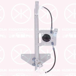 Window Regulator, without electric motor, Electric, Left Rear, 9223 E9 (DS), 9223 E9 (CITROEN), 9223 G6 (DS), 9223 G6 (CITROEN)