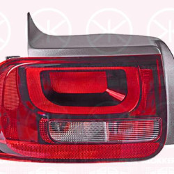 Tail Light Assembly, Left, with bulb holder, Valeo, 9800916180 (DS), 9800916180 (CITROEN)