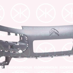 Bumper, w/primer, Front, 16 113 648 80 (CITROEN)