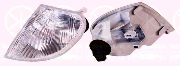 Direction Indicator, with position light, with bulb holder, white, Left, 6303 63 (DS), 6303 63 (CITROEN), 6303 79 (DS), 6303 79 (CITROEN)