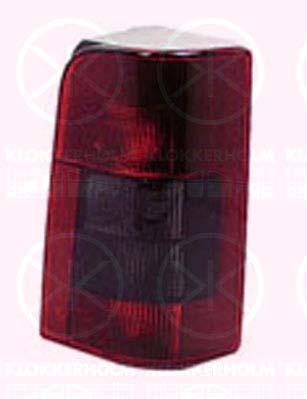 Tail Light Assembly, for vehicles with tailgate, without bulb holder, Right, 6351 EE (PEUGEOT), 6351 EE (DS), 6351 EE (CITROEN), 6351 J1 (DS), 6351 J1 (CITROEN), 6351J0 (PEUGEOT), 6351J0 (DS), 6351J0 (CITROEN), 6351J1 (PEUGEOT), 6351J1 (DS), 6351J1 (CITROEN)