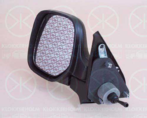 Exterior Mirror, Control: cable pull, Convex, Right, 8148PA (DS), 8148PA (CITROEN), 8148PN (DS), 8148PN (CITROEN), 8153 HR (DS), 8153 HR (CITROEN)