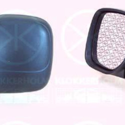 Exterior Mirror, Control: cable pull, Convex, Heatable, Left, 8148 PL (DS), 8148 PL (CITROEN), 8148NZ (DS), 8148NZ (CITROEN), 8148PL (DS), 8148PL (CITROEN), 8153 HN (DS), 8153 HN (CITROEN)