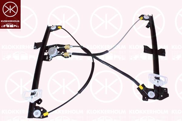 Window Regulator, OE-type, without electric motor, Electric, Left Front, 9221 G3 (DS), 9221 G3 (CITROEN), 9221A5 (DS), 9221A5 (CITROEN), 9221 G3 (PEUGEOT), 9221A5 (PEUGEOT)