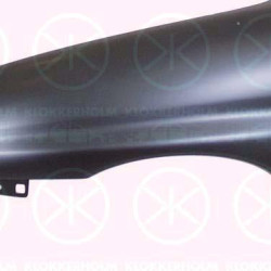 Wing, Left Front, with holes for trim/protective strip, with hole for direction indicator, Zinc-coated, 7840 H5 (DS), 7840 H5 (CITROEN)