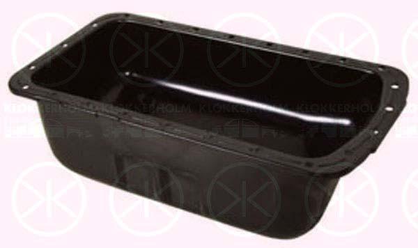 Oil Sump, for vehicles without air conditioning, Steel, 0301 H5 (DS), 0301 H5 (CITROEN), 0301 J7 (PEUGEOT), 0301 J7 (DS), 0301 J7 (CITROEN), 9633221180 (FIAT)