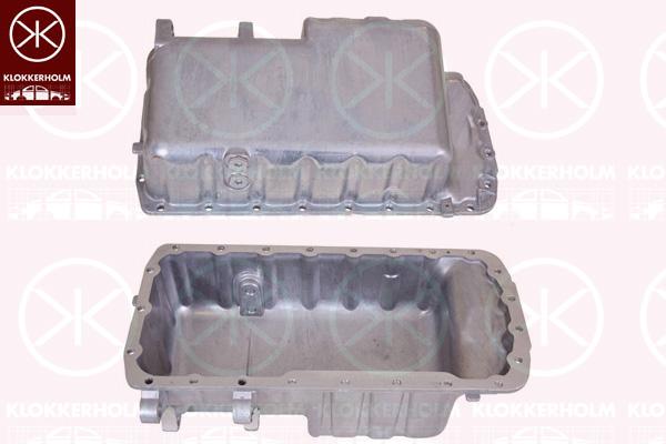 Oil Sump, Aluminium, 0301 H9 (PEUGEOT), 0301 H9 (DS), 0301 H9 (CITROEN), 9631816980 (CITROEN)