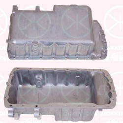 Oil Sump, Aluminium, 0301 H9 (PEUGEOT), 0301 H9 (DS), 0301 H9 (CITROEN), 9631816980 (CITROEN)