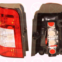 Tail Light Assembly, for vehicles with tailgate, without bulb holder, Left, Indicator Colour: Crystal clear, 6350 CY (DS), 6350 CY (CITROEN), 6350Y9 (DS), 6350Y9 (CITROEN), 6350Z1 (DS), 6350Z1 (CITROEN), 6350 Y9 (DS), 6350 Y9 (CITROEN)