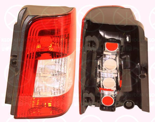 Tail Light Assembly, for vehicles with tailgate, without bulb holder, Right, Indicator Colour: Crystal clear, 6351 CY (DS), 6351 CY (CITROEN), 6351Y9 (DS), 6351Y9 (CITROEN), 6351Z1 (DS), 6351Z1 (CITROEN), 6351 Y9 (DS), 6351 Y9 (CITROEN)