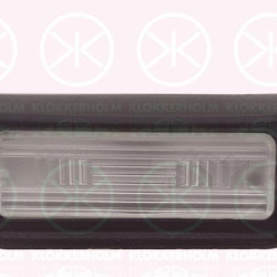 Licence Plate Light, for vehicles with rear doors, with bulb holder, 6340 G7 (PEUGEOT), 6340 G7 (DS), 6340E9 (CITROEN), 6340G7 (CITROEN), 9658461780 (FIAT)