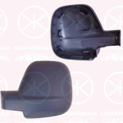 Housing, exterior mirror, Right, w/primer, 1608181080 (DS), 1608181080 (CITROEN), 1608181080 (PEUGEOT), 1679995380 (CITROEN)