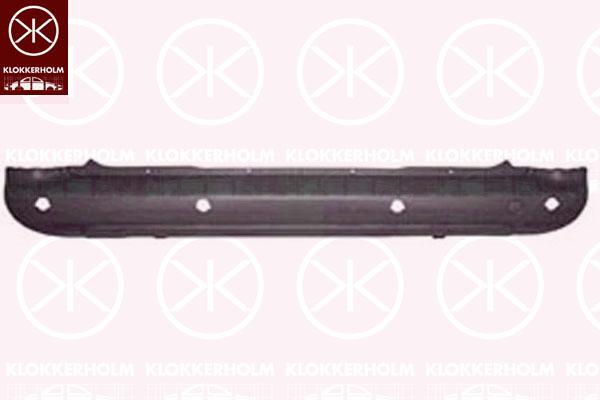 Bumper, Rear, with hole(s) for parking distance control, 7410 GF (PEUGEOT), 7410 GF (DS), 7410 GF (CITROEN)