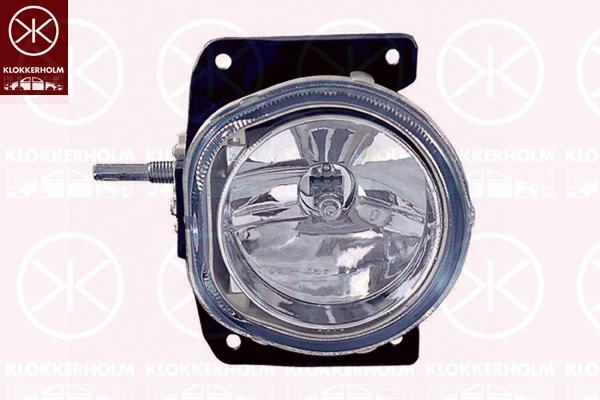 Front Fog Light, H1, without bulb holder, Left, Right, 0001356651080 (FIAT), 1356651080 (FIAT), 51756924 (FIAT), 6206 K0 (PEUGEOT)