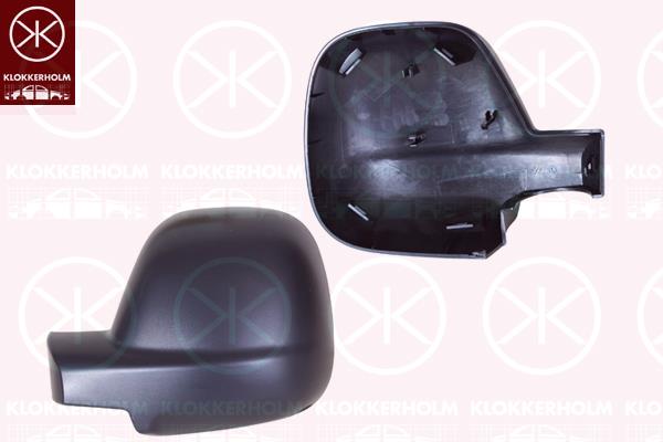 Housing, exterior mirror, Right, OE-TYPE, black, 98087411XT (PEUGEOT), 98087411XT (CITROEN), 98087411XT (DS), SU001-A5699 (TOYOTA)