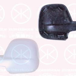 Housing, exterior mirror, Left, OE-TYPE, w/primer, 1616869680 (PEUGEOT), 1616869680 (CITROEN), 1616869680 (DS)