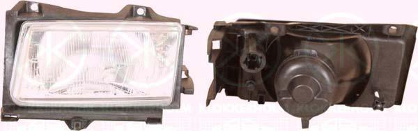 Headlight, H4, for vehicles with headlight levelling, T.Y.C, Left, Illuminance [lx]: 17.5, 6204 AL (PEUGEOT), 97 903 870 80 (DS), 97 903 870 80 (CITROEN)