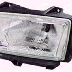 Headlight, H4, for vehicles with headlight levelling, Carello, Right, Illuminance [lx]: 17.5, 0009790386980 (FIAT), 1474267080 (FIAT), 6205 AK (PEUGEOT), 9790386980 (FIAT)