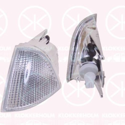 Direction Indicator, with bulb holder, white, Left, 6303 56 (PEUGEOT), 6303 56 (DS), 6303 56 (CITROEN)