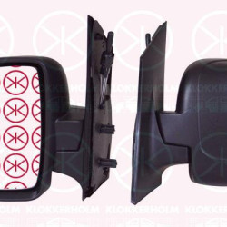 Exterior Mirror, Control: cable pull, Convex, Right, 0009467271088 (FIAT), 8152 G3 (DS), 8152 G3 (CITROEN), 8153 GA (PEUGEOT), 8153 GA (DS), 8153 GA (CITROEN), 9467271088 (FIAT)