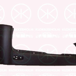 Bumper, Rear, black, Axle Distance [mm]: 3000, 0001497604078 (FIAT), 1497604078 (FIAT), 7410 AS (PEUGEOT), 7410 AS (DS), 7410 AS (CITROEN)