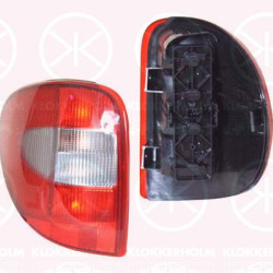 Tail Light Assembly, white/red, Left, not ECE approved, 04857307AB (CHRYSTLE)