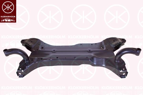 Support Frame/Subframe, Front Axle, 5105623AE (JEEP), 5105623AA (JEEP), 68211659AA (JEEP)