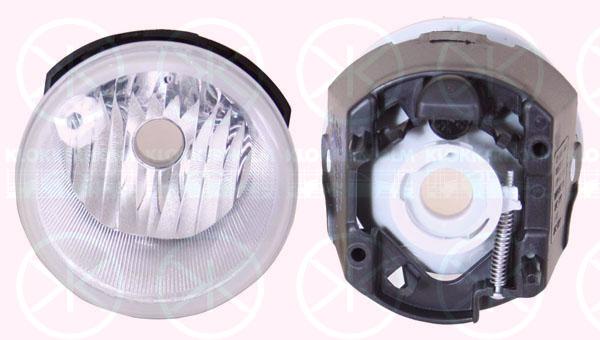 Front Fog Light, H10, Front, without bulb holder, 4805858AB (CHRYSTLE)