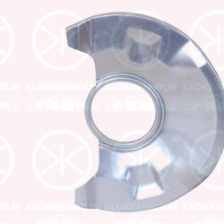 Splash Guard, brake disc, Front Axle, Zinc-coated, 96316764 (CHEVROLE), 96316764 (DAEWOO), 96316764 (OPEL)