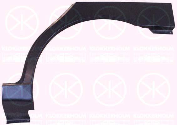 Quarter Panel, 4/5-drs, Wheel Arch Border, Repair Panel, Left Rear, 