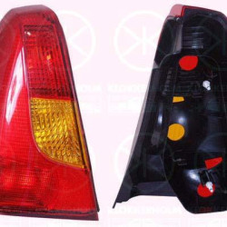 Tail Light Assembly, with front fog light, Left, Indicator Colour: yellow, 60 01 546 794 (RENAULT)