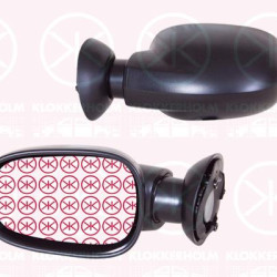 Dacia Logan Veidrodis, Right, for manual mirror adjustment, Convex, 60 01 549 675 (RENAULT), 963015334R (DACIA)