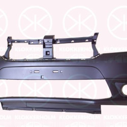 Bumper, Partial primed, Front, with hole(s) for fog lights, Trim Level: Stepway, 62 02 208 02R (DACIA), 620229599R (DACIA)