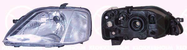 Priekinis žibintas, H4, without motor for headlamp levelling, Right, Illuminance [lx]: 12.5, 82 00 733 877 (RENAULT)