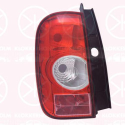 Tail Light Assembly, without bulb holder, Left, 265500035R (RENAULT), 265555684R (RENAULT)