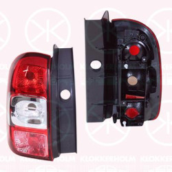 Tail Light Assembly, without bulb holder, Left, 265551679R (DACIA)