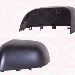 Housing, exterior mirror, Left, Grained, 963736608R (RENAULT), 8200947342 (RENAULT), 963741HA0A (NISSAN), 963741HD0A (NISSAN)