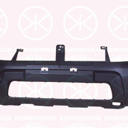 Bumper, Partial primed, Front, with hole(s) for fog lights, 62 02 200 30R (DACIA), 620220030R (RENAULT)