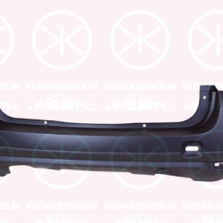 Bumper, w/primer, Rear, 85 02 200 33R (DACIA), 85 02 200 34R (DACIA)