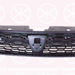 Radiator Grille, Front, black, 62 31 008 38R (RENAULT), 62 31 008 38R (DACIA)