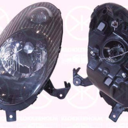 Nissan Micra Priekinis žibintas, H4, for vehicles with headlight levelling, Left, Housing Colour: black, Illuminance [lx]: 12.5, T.Y.C, 26060 AX705 (NISSAN)