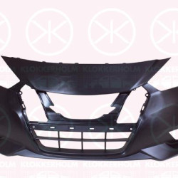 Bumper, Front, Smooth, black, 62022 5FA0E (NISSAN), 620225FA0E (NISSAN), 62022HM10E (NISSAN)