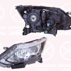 Nissan Qashqai Priekinis žibintas, Left, Illuminance [lx]: 25, H7, H11, with motor for headlamp levelling, with daytime running light (LED), 260604EH0A (NISSAN), 260604EH1A (NISSAN), 260604EH2A (NISSAN)