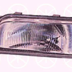 Headlight, H4, for vehicles without headlight levelling, Depo, Left, Illuminance [lx]: 17.5, B6060 63C02 (NISSAN)