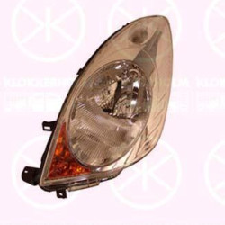 Headlight, H4, with motor for headlamp levelling, Valeo, Right, Illuminance [lx]: 17.5, 26010 9U100 (NISSAN), 26010 9U10A (NISSAN)